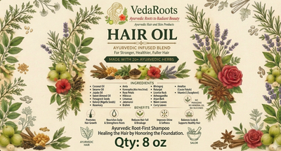 Ayurvedic Oil for Frizz-Free, Smooth Hair